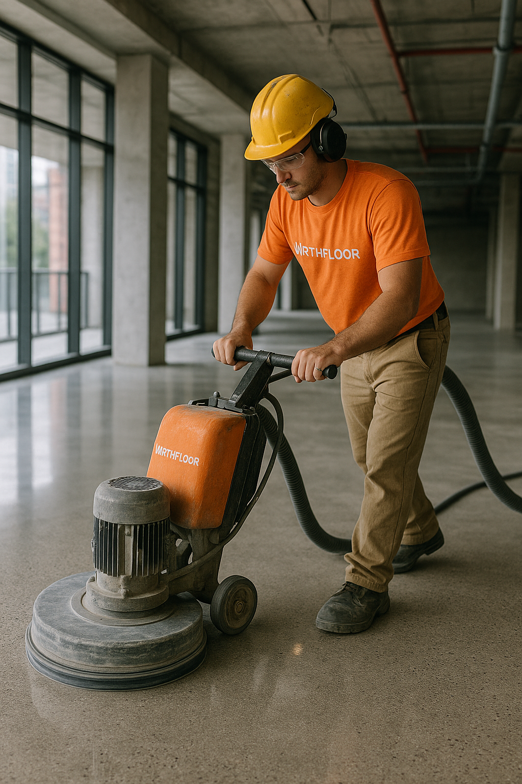 Polished Concrete Flooring by Wirth Floor