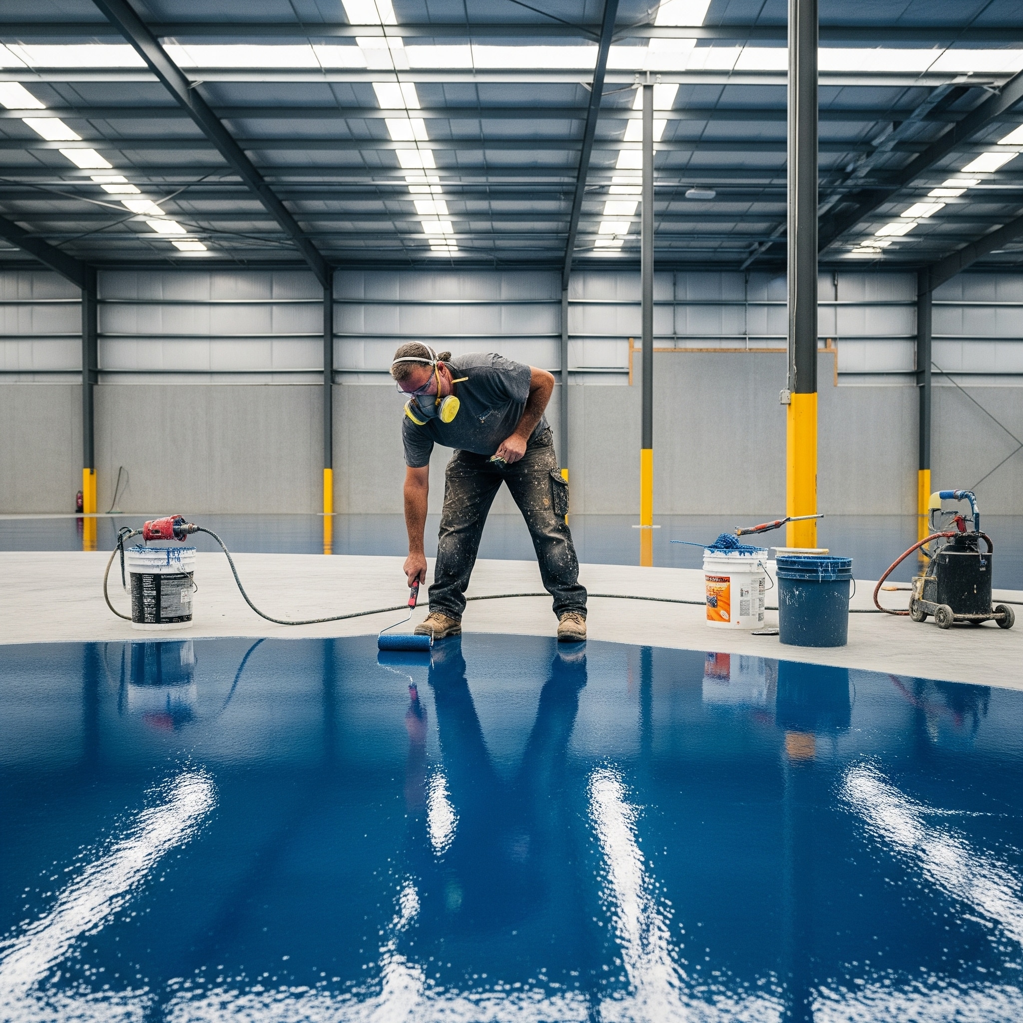 Epoxy Flooring in Caboolture by Wirth Floor