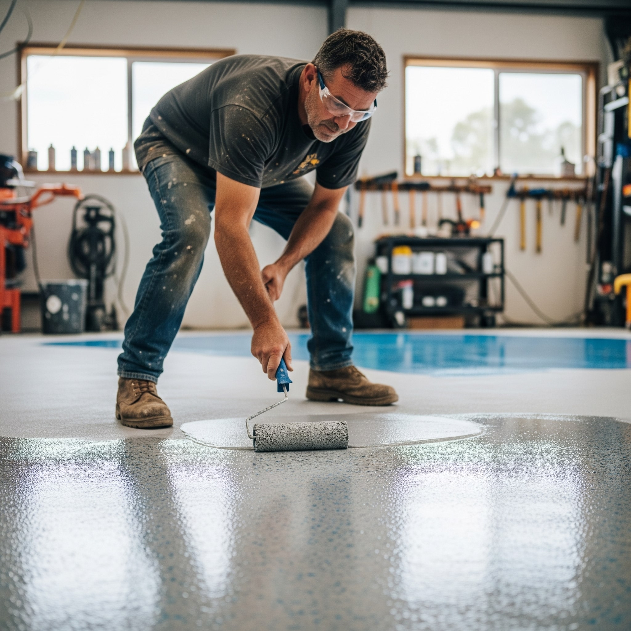 Epoxy Flooring Service by Wirth Floor