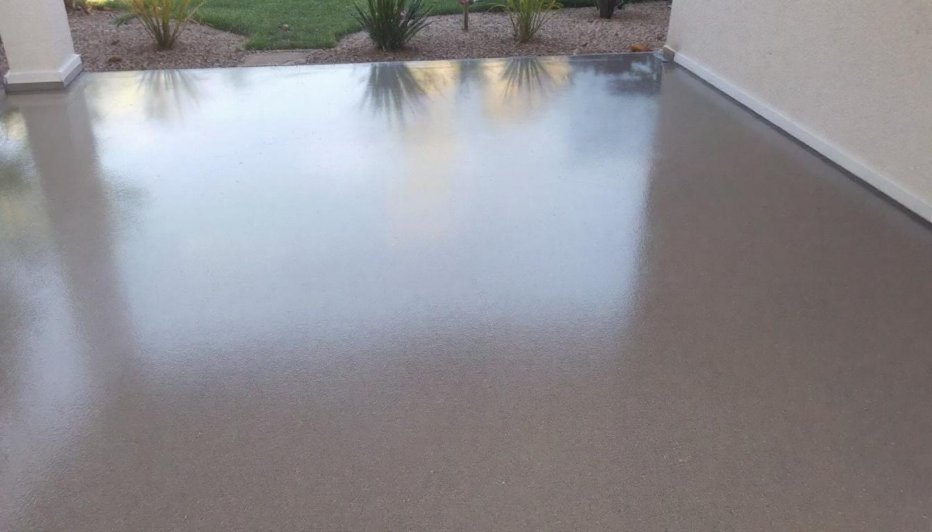 How to Install Exterior Polished Concrete Floors