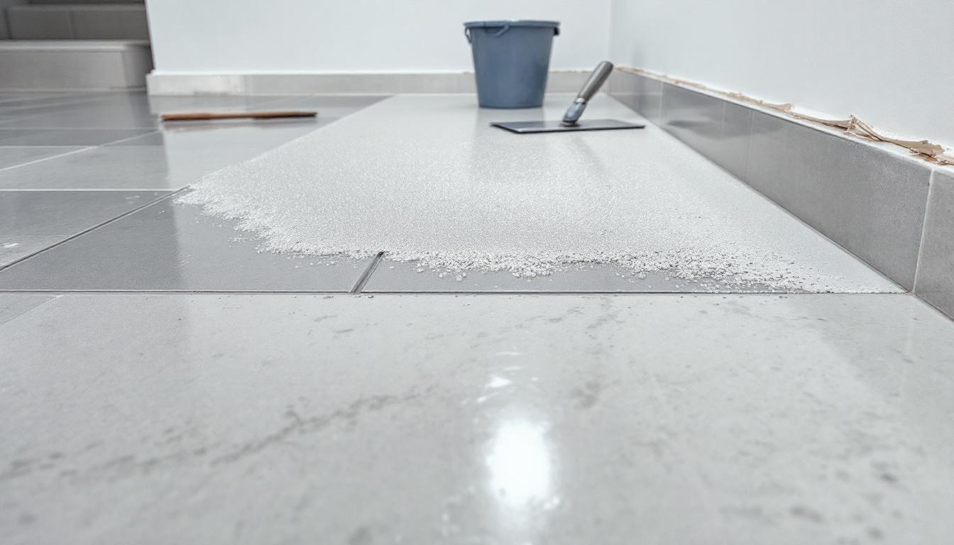How to Install Polished Concrete Floors Over Tiles