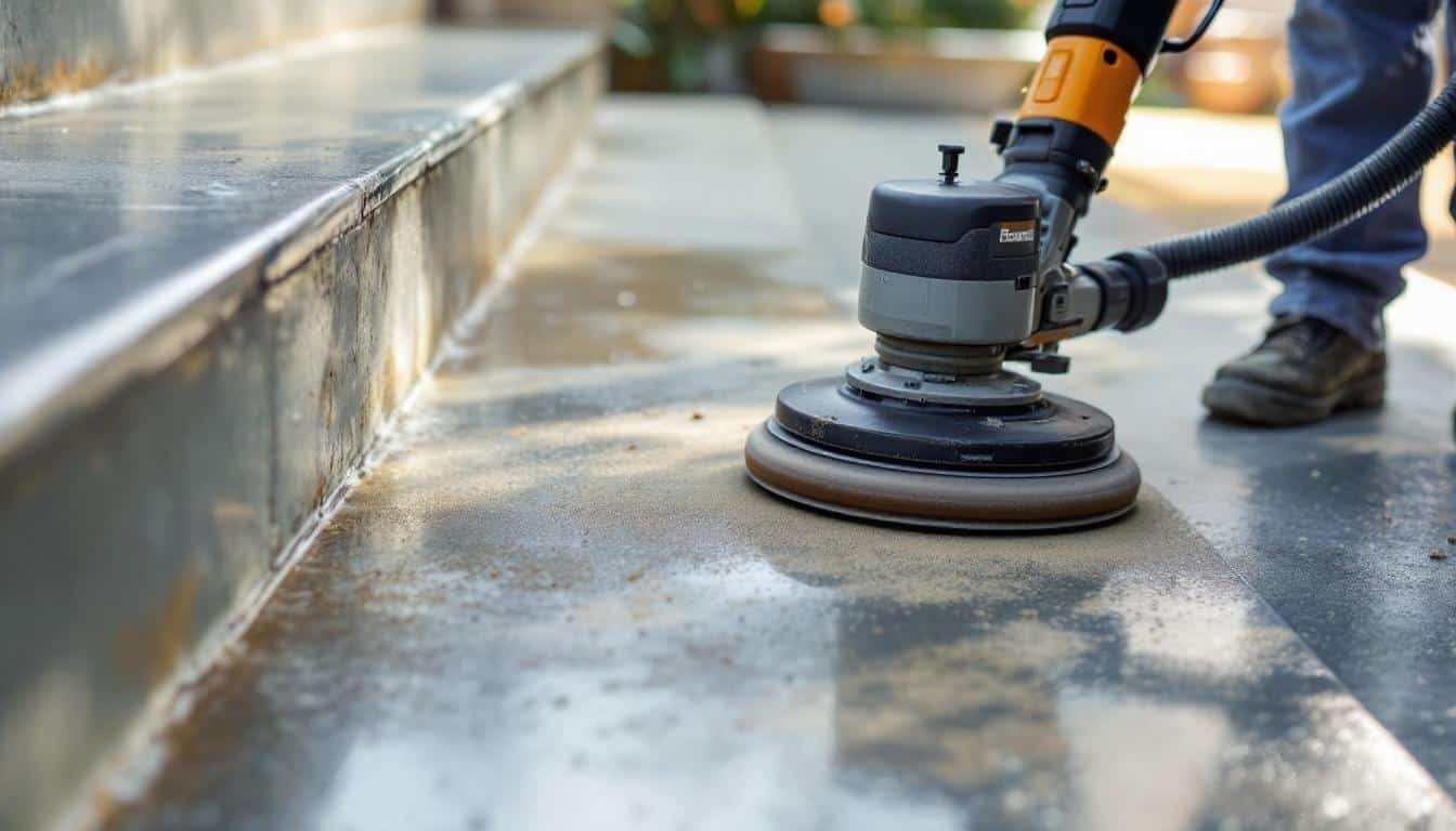 How to Polish Concrete Steps Properly