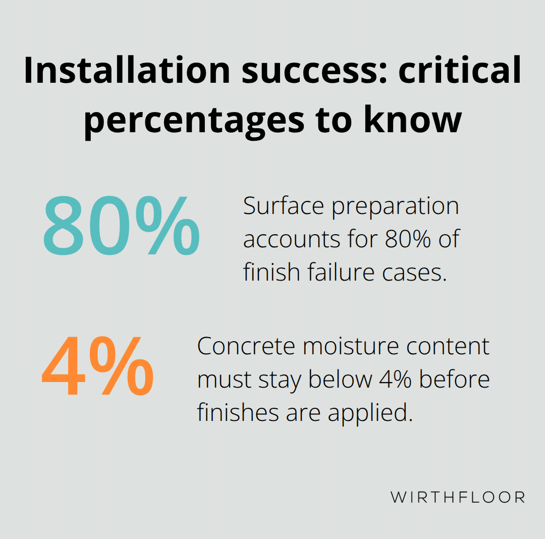 Key percentages that drive concrete finish success or failure